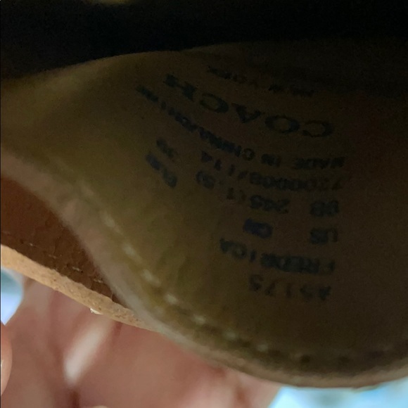 Coach shoes - Picture 5 of 5